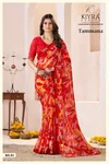 Tamanna By Kiyra Georgette Printed Daily Wear Saree Exporters In India